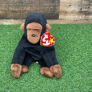 Ty‎ Beanie Baby Congo Gorilla Plush Toy Stuffed Animal Collectible